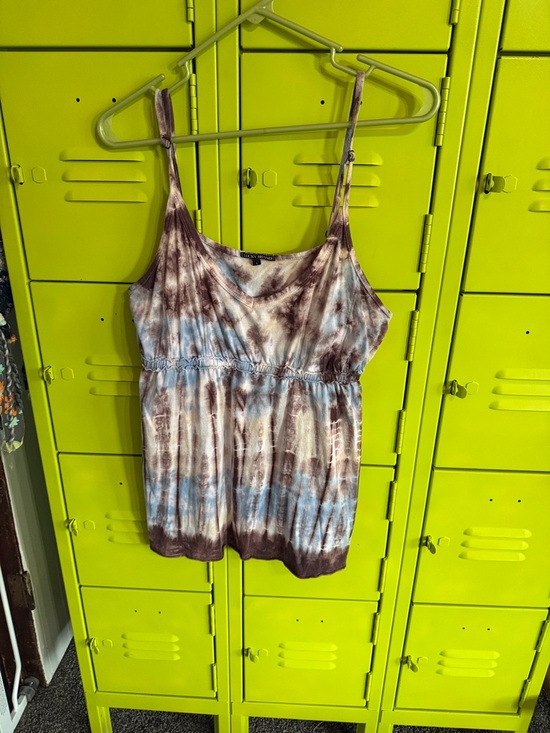 Lucky Brand Tops - Lucky Brand Tie-Dye Camisole in Brown and Blue